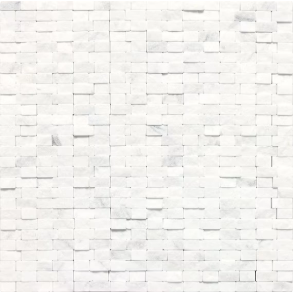 Contempo White Random Brick-Joint - stone tile